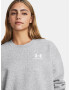 Under Armour Essential Flc OS Crew Sweatshirt Siv - Pepit.bg