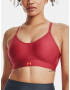 Under Armour Infinity Covered Low-RED Cпортен Сутиен Cherven - Pepit.bg