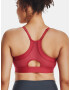 Under Armour Infinity Covered Low-RED Cпортен Сутиен Cherven - Pepit.bg