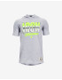 Under Armour Project Rock Charged Cotton® Тениска детски Siv - Pepit.bg