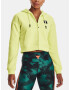 Under Armour Project Rock HW Terry FZ Sweatshirt Zelen - Pepit.bg