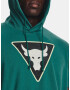 Under Armour Project Rock Terry SS HD Fam Sweatshirt Zelen - Pepit.bg