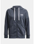 Under Armour Rival Fleece FZ Hoodie-GRY Sweatshirt Siv - Pepit.bg