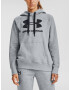 Under Armour Rival Fleece Logo Hoodie Sweatshirt Siv - Pepit.bg