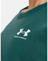 Under Armour Rival Fleece Oversize Crew Sweatshirt Zelen - Pepit.bg