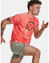 Under Armour Run Anywhere T-shirt Cherven - Pepit.bg