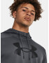 Under Armour UA Armour Fleece Big Logo HD Sweatshirt Siv - Pepit.bg