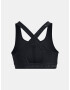 Under Armour UA Crossback Mid Emboss Cпортен Сутиен Cheren - Pepit.bg