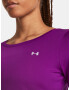 Under Armour UA HG Armour T-shirt Lilav - Pepit.bg