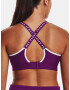Under Armour UA Infinity Mid Covered Cпортен Сутиен Lilav - Pepit.bg