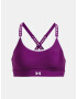 Under Armour UA Infinity Mid Covered Cпортен Сутиен Lilav - Pepit.bg