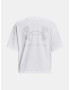 Under Armour UA Logo LC Oversized HW T-shirt Byal - Pepit.bg