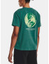 Under Armour UA Project Rock Globe SS T-shirt Zelen - Pepit.bg