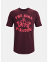 Under Armour UA PROJECT ROCK IPBC SS T-shirt Cherven - Pepit.bg