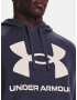 Under Armour UA Rival Fleece Big Logo HD Sweatshirt Siv - Pepit.bg