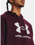 Under Armour UA Rival Fleece Logo HD Sweatshirt Cherven - Pepit.bg