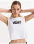 Vans Flying V Classic Crop топ Byal - Pepit.bg