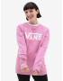 Vans WM Classic V Crew Sweatshirt Rozov - Pepit.bg