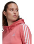 adidas Performance Къс суитшърт с качулка - Pepit.bg