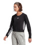 adidas Performance Къс суитшърт с лого - Pepit.bg