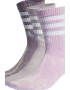 adidas Performance Унисекс чорапи 3-Stripes Stonewash - 3 чифта - Pepit.bg