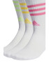 adidas Performance Унисекс дълги чорапи - 3 чифта - Pepit.bg