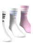 adidas Performance Унисекс дълги чорапи - 3 чифта - Pepit.bg