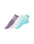 adidas Performance Унисекс къси чорапи на райе - 3 чифта - Pepit.bg