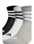 adidas Performance Унисекс къси чорапи на райе - 3 чифта - Pepit.bg