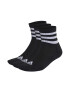 adidas Performance Унисекс къси чорапи на райе - 3 чифта - Pepit.bg