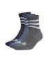 adidas Performance Унисекс къси чорапи с райе - 3 чифта - Pepit.bg