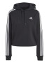 adidas Sportswear Късо худи Essentials с 3 ивици - Pepit.bg