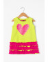 Agatha Ruiz de la Prada Рокля Color Wave с пайети и апликации - Pepit.bg