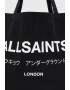 AllSaints Чанта Underground с лого - Pepit.bg