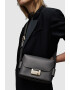 AllSaints Кожена чанта през рамо Frankie - Pepit.bg