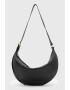 AllSaints Кожена чанта за рамо Half Moon - Pepit.bg