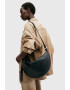 AllSaints Кожена чанта за рамо Half Moon - Pepit.bg