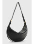 AllSaints Кожена чанта за рамо Half Moon - Pepit.bg