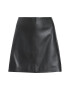 AllSaints Кожена къса пола Renai - Черен - Pepit.bg