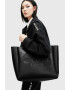 AllSaints Кожена релефна чанта Izzy - Pepit.bg