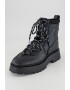 AllSaints Кожени боти с велур - Pepit.bg