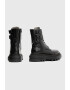 AllSaints Кожени боти с каишка с тока - Pepit.bg