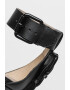 AllSaints Кожени сандали Noir - Pepit.bg
