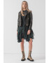 AllSaints Кожено яке слим Dalby - Pepit.bg