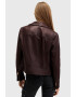 AllSaints Кожено слим яке Dalby - Pepit.bg