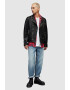 AllSaints Кожено яке Luke с капси - Pepit.bg