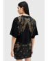AllSaints Къса памучна тениска Mel - Pepit.bg