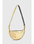 AllSaints Лачена кожена чанта Half Moon - Pepit.bg