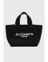 AllSaints Мини текстилна чанта Izzy с лого - Pepit.bg