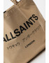 AllSaints Памучна чанта с лого - Pepit.bg